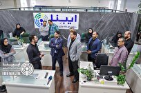 بازدید مدیرعامل بانک کارآفرین از ایبِنا 