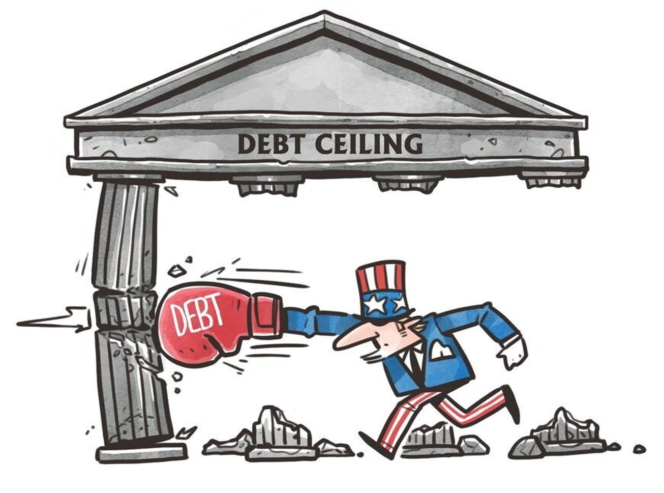 زنگ خطر بحران بدهی آمریکا به صدا در آمد